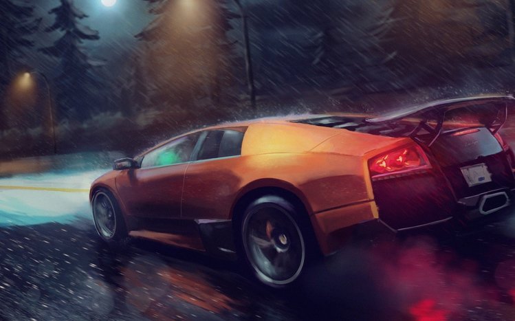 Lamborghini Murcielago Theme screenshot #10