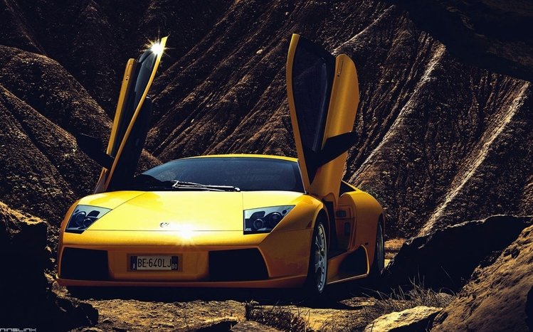 Lamborghini Murcielago Theme screenshot #15
