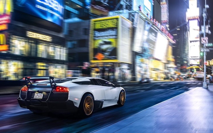 Lamborghini Murcielago Theme screenshot #6