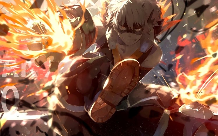 Katsuki Bakugou Theme screenshot #1