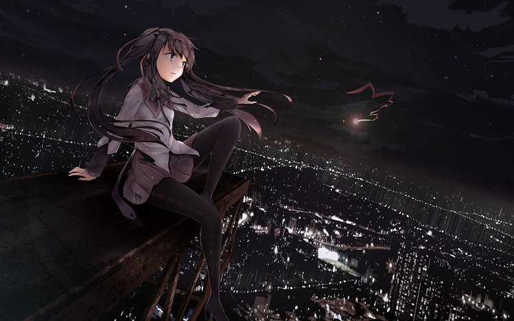 Homura Ajemi Theme screenshot #2
