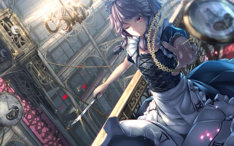 Sakuya Izayoi Theme screenshot #6