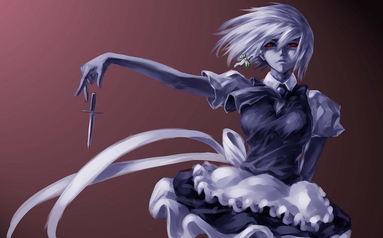 Sakuya Izayoi Theme screenshot #2