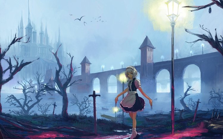 Sakuya Izayoi Theme screenshot #10