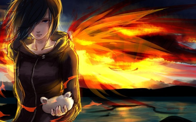 Touka Kirishima Theme screenshot #3