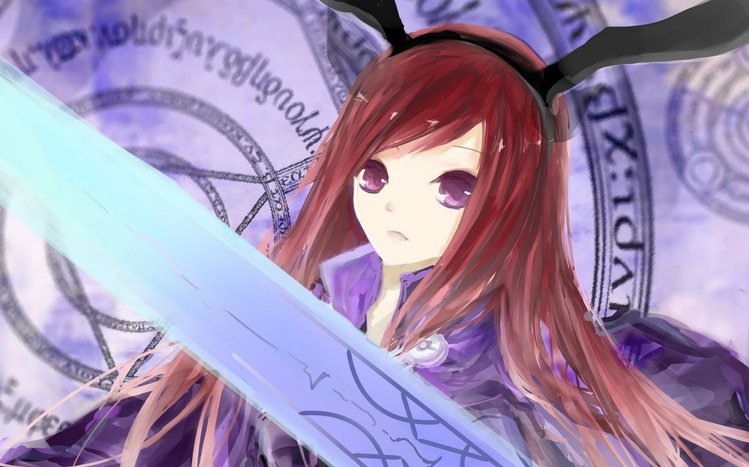 Erza Scarlet Theme screenshot #11