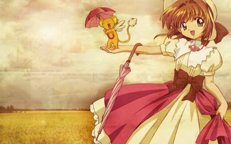 Sakura Kinomoto Theme screenshot #1