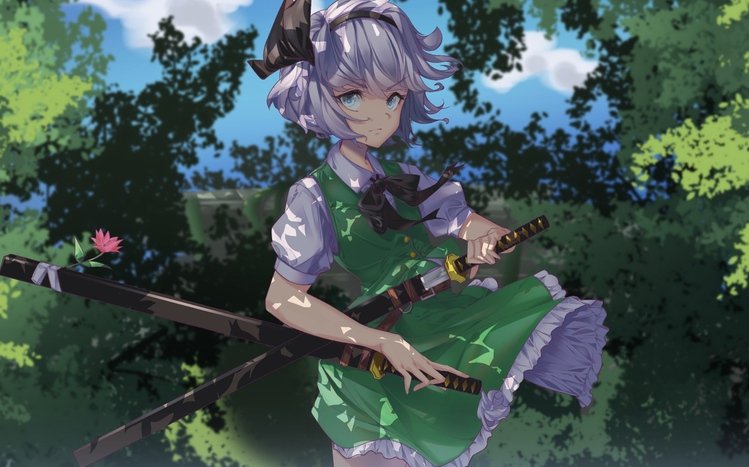 Youmu Konpaku Theme screenshot #13