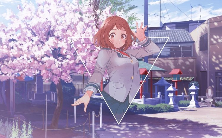 Ochaco Uraraka Theme screenshot #12