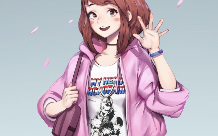 Ochaco Uraraka Theme screenshot #6