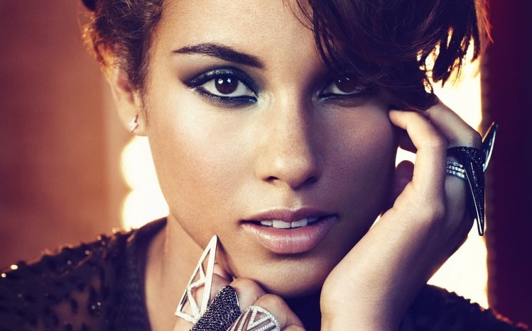 Alicia Keys Theme screenshot #3