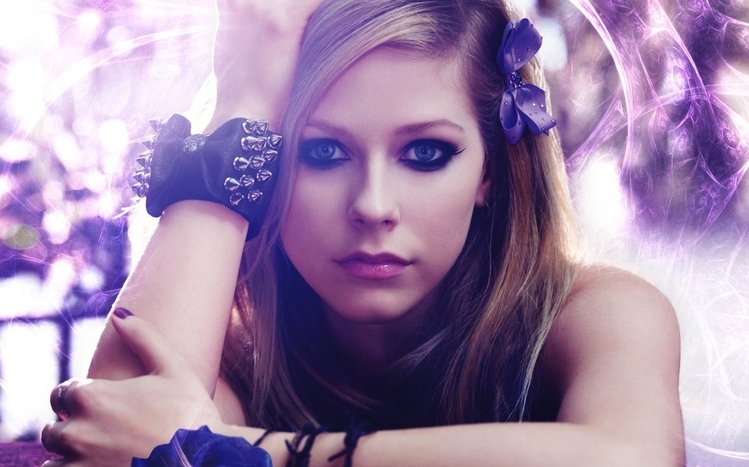 Avril Lavigne Theme screenshot #4