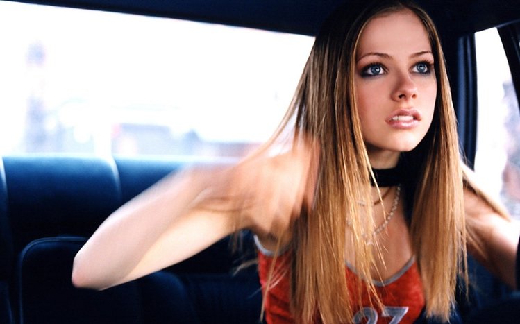 Avril Lavigne Theme screenshot #2