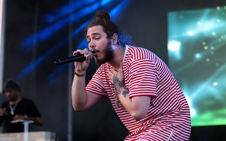 Post Malone Theme screenshot #1