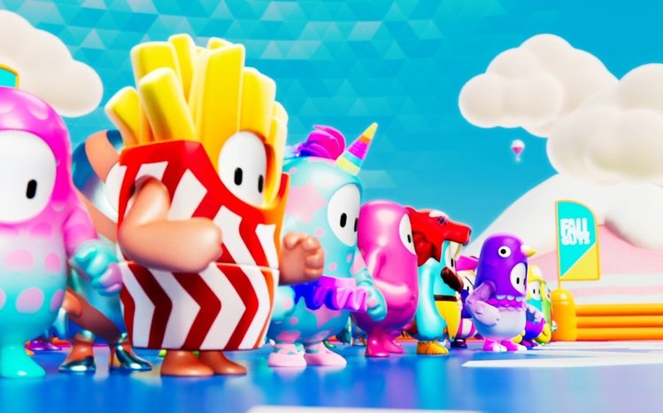 Fall Guys Theme screenshot #1