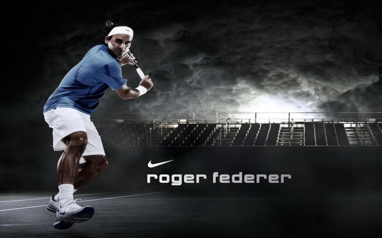 Roger Federer Theme screenshot #1