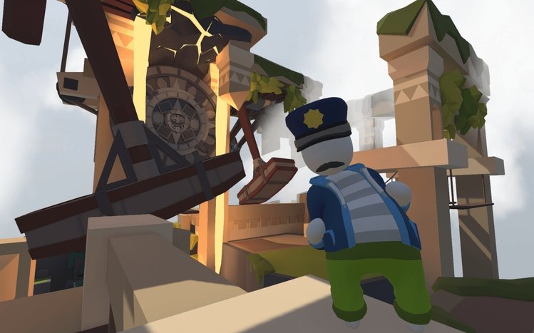 Human: Fall Flat Theme screenshot #3