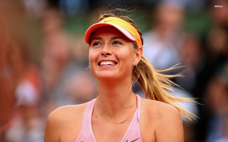 Maria Sharapova Theme screenshot #3