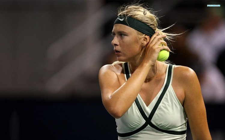 Maria Sharapova Theme screenshot #8