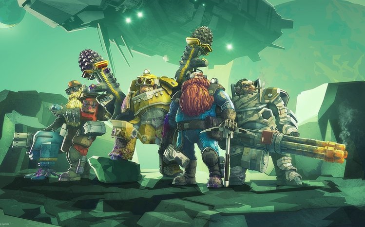 Deep Rock Galactic Theme screenshot #1