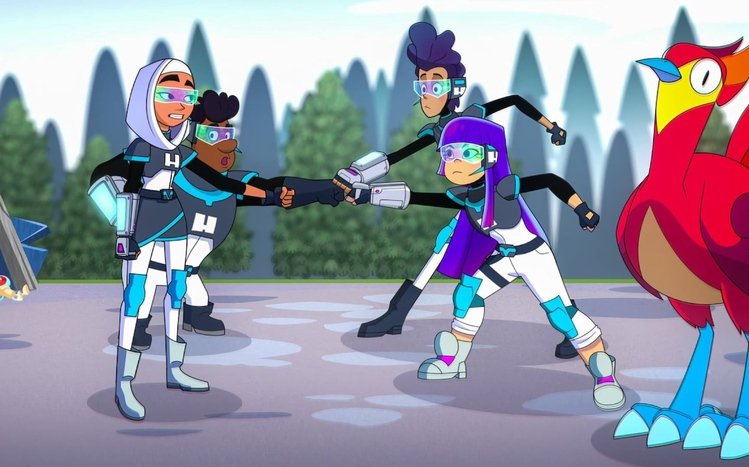 Glitch Techs Theme screenshot #3