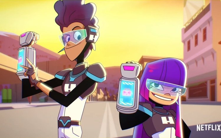 Glitch Techs Theme screenshot #1