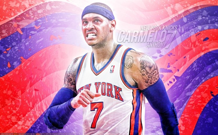 Carmelo Anthony Theme screenshot #1