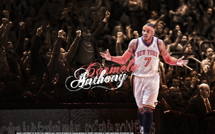 Carmelo Anthony Theme screenshot #11