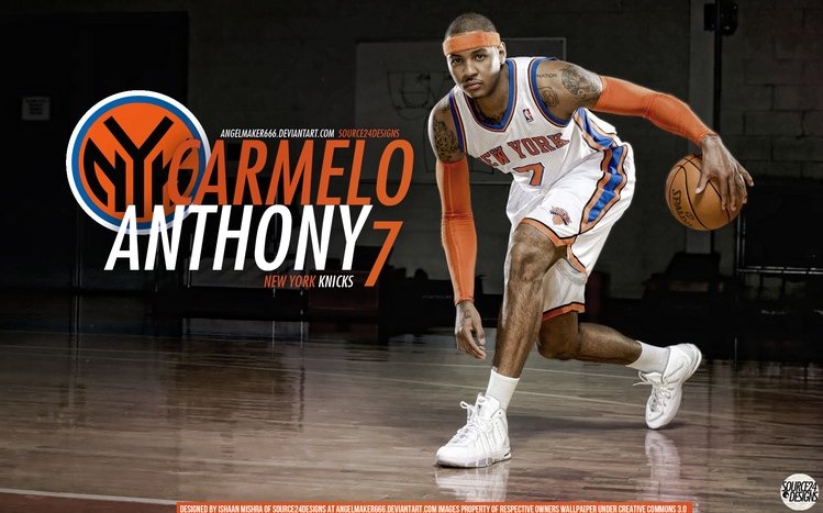 Carmelo Anthony Theme screenshot #6