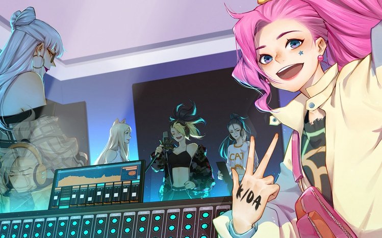 Seraphine (LoL) Theme screenshot #12