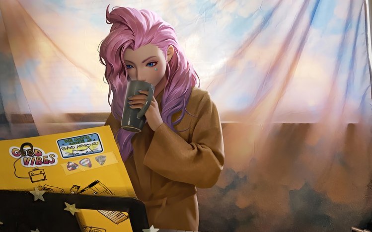 Seraphine (LoL) Theme screenshot #3