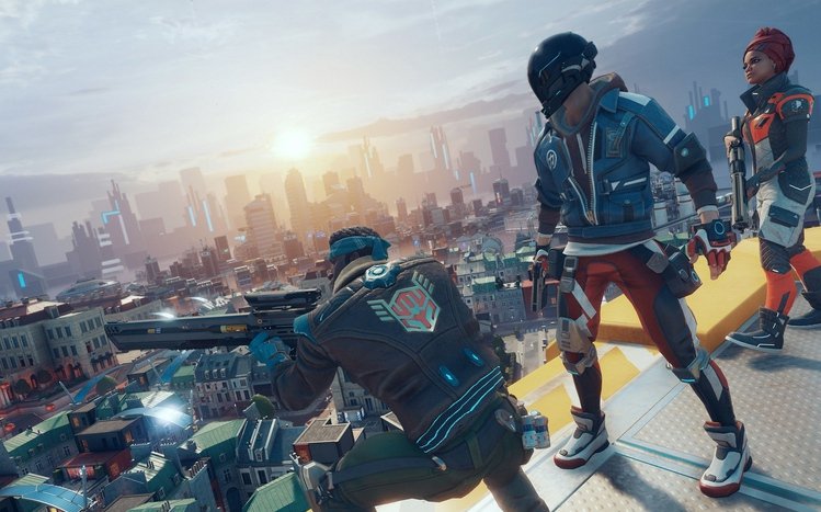 Hyper Scape Theme screenshot #1