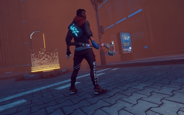 Hyper Scape Theme screenshot #13