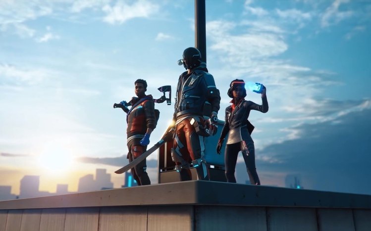 Hyper Scape Theme screenshot #10