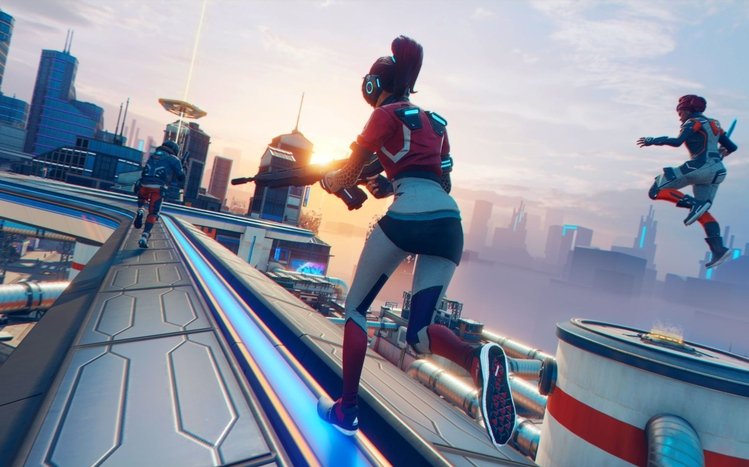 Hyper Scape Theme screenshot #6