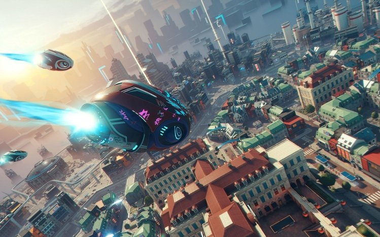 Hyper Scape Theme screenshot #2