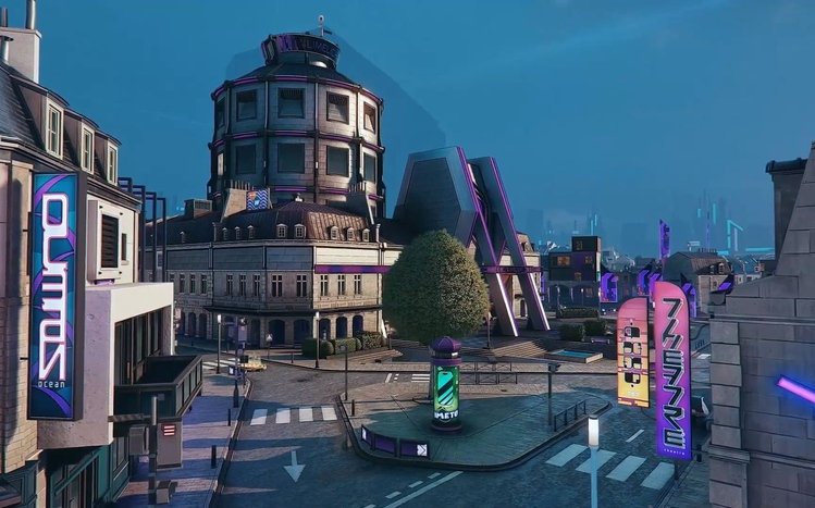 Hyper Scape Theme screenshot #12