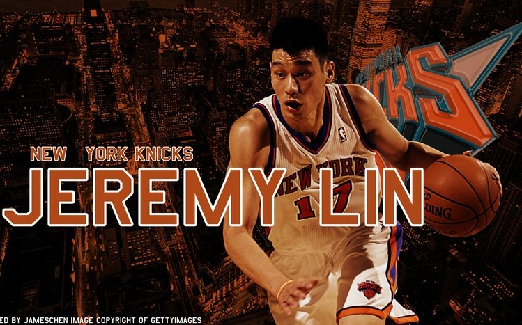 Jeremy Lin Theme screenshot #6