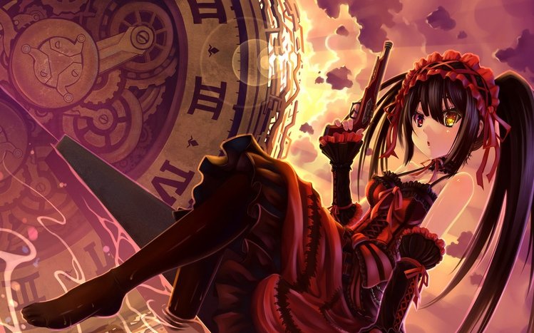 Kurumi Tokisaki Theme screenshot #2