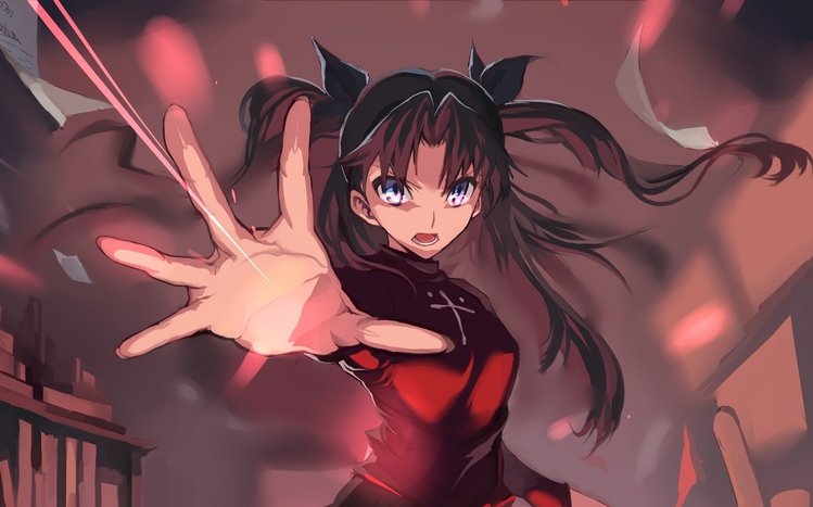 Rin Tohsaka Theme screenshot #6