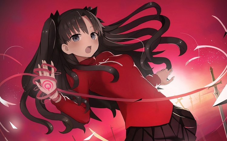 Rin Tohsaka Theme screenshot #14