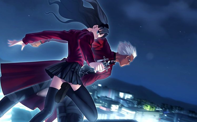 Rin Tohsaka Theme screenshot #3