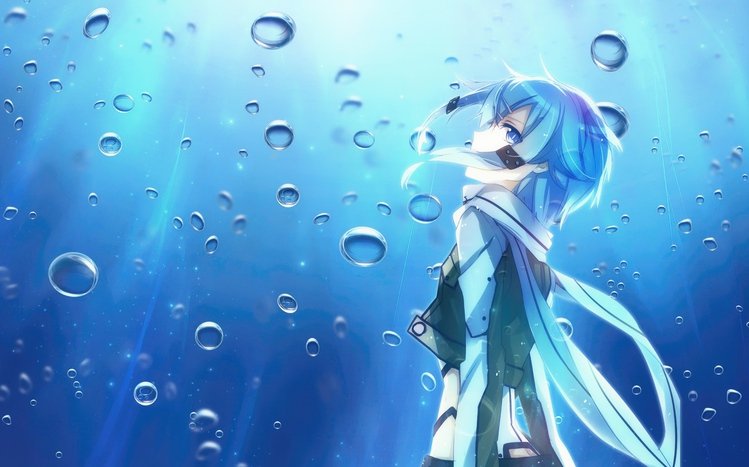 Shino Asada Theme screenshot #1