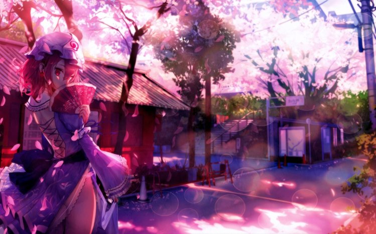 Yuyuko Saigyouji Theme screenshot #5