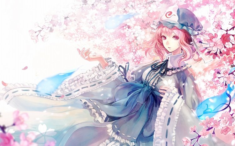 Yuyuko Saigyouji Theme screenshot #10