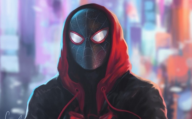 Miles Morales Theme screenshot #13