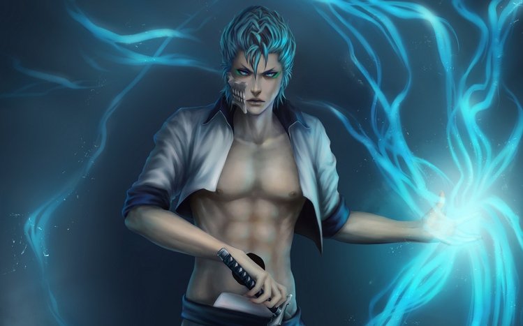 Grimmjow Jaegerjaquez Theme screenshot #2