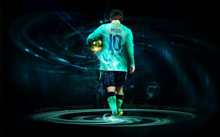 Lionel Messi Theme screenshot #6