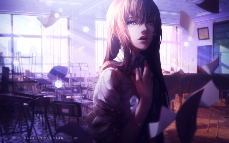 Kurisu Makise Theme screenshot #11
