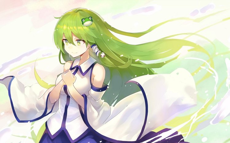 Sanae Kochiya Theme screenshot #7
